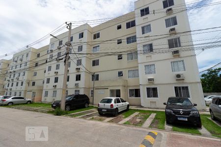 Fachada do bloco de apartamento à venda com 2 quartos, 47m² em Campo Grande, Rio de Janeiro