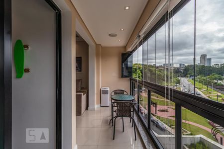 Varanda de apartamento à venda com 1 quarto, 40m² em Bethaville I, Barueri