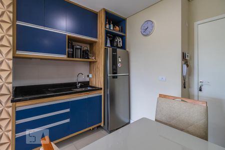 Cozinha de apartamento à venda com 1 quarto, 40m² em Bethaville I, Barueri