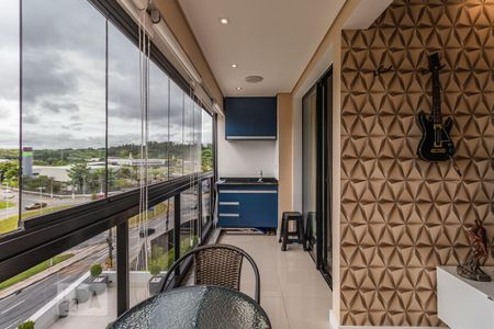 Varanda de apartamento à venda com 1 quarto, 40m² em Bethaville I, Barueri