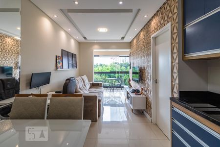 Sala de apartamento à venda com 1 quarto, 40m² em Bethaville I, Barueri