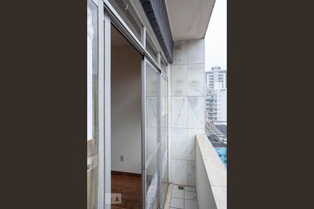 Varanda da sala de apartamento para alugar com 2 quartos, 70m² em Carmo, Belo Horizonte