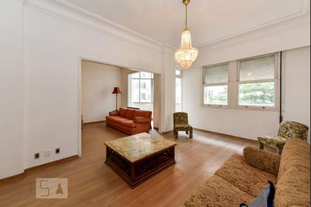 Sala de apartamento para alugar com 2 quartos, 130m² em Copacabana, Rio de Janeiro