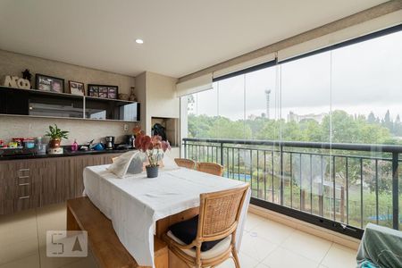 Varanda gourmet de apartamento à venda com 3 quartos, 108m² em Vila Guarani (z Sul), São Paulo