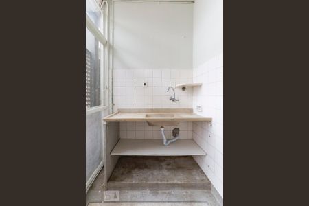 Cozinha de kitnet/studio para alugar com 1 quarto, 52m² em República, São Paulo