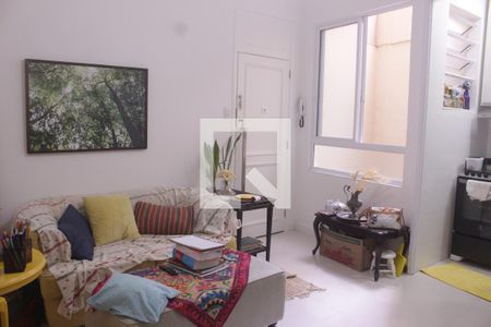 Sala de apartamento para alugar com 1 quarto, 48m² em Copacabana, Rio de Janeiro