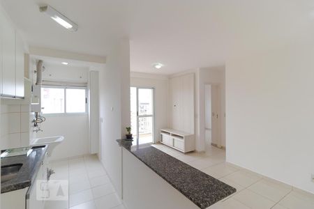 Salas e Cozinha de apartamento à venda com 2 quartos, 50m² em Vila Industrial, Campinas