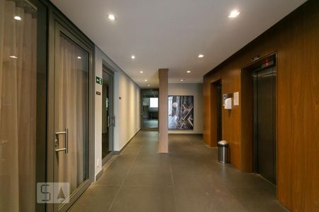 Apartamento para alugar com 35m², 1 quarto e 1 vaga Apartamento para alugar com 35m², 1 quarto e 1 vagaHall