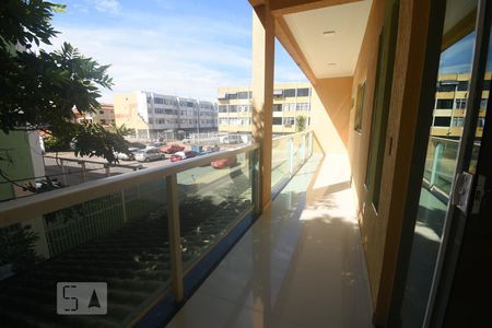 Varanda do Quarto de apartamento para alugar com 1 quarto, 56m² em Guará I, Brasília