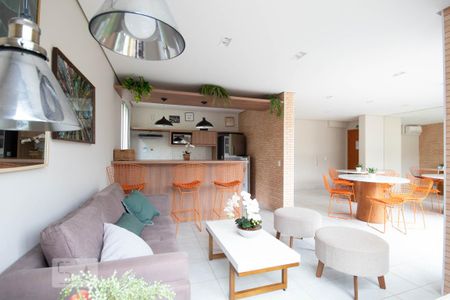 Apartamento para alugar com 46m², 2 quartos e 1 vagaÁrea comum - Salão de festas