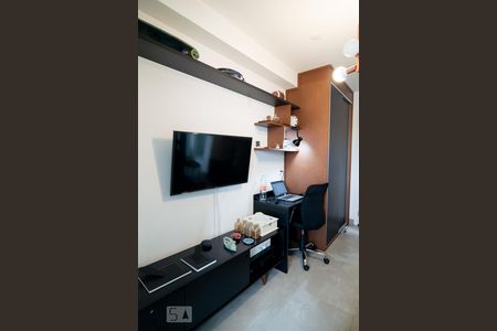 Sala de apartamento para alugar com 1 quarto, 36m² em Brooklin Paulista, São Paulo