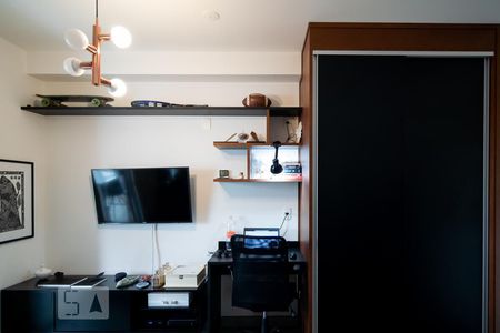 Sala de apartamento para alugar com 1 quarto, 36m² em Brooklin Paulista, São Paulo
