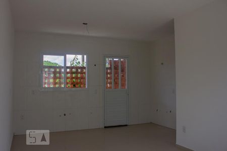 Sala/Cozinha de casa de condomínio à venda com 2 quartos, 50m² em Rio Branco, Canoas