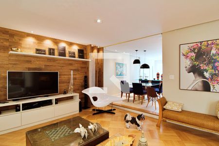 Sala de casa de condomínio à venda com 4 quartos, 300m² em Vila Suzana, São Paulo