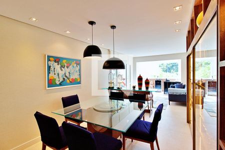Sala de Jantar de casa de condomínio à venda com 4 quartos, 300m² em Vila Suzana, São Paulo
