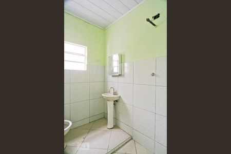 Banheiro da Suíte de casa para alugar com 1 quarto, 70m² em Moinho Velho, São Paulo