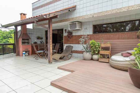 Varanda gourmet  de apartamento à venda com 4 quartos, 180m² em Recreio dos Bandeirantes, Rio de Janeiro