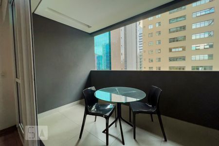 Varanda de apartamento à venda com 1 quarto, 29m² em Vila Olímpia, São Paulo