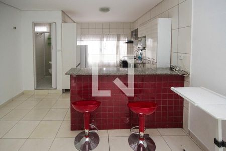 Cozinha de casa para alugar com 1 quarto, 50m² em Vila Alpina, São Paulo