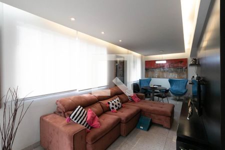 Sala de apartamento à venda com 4 quartos, 136m² em Serra, Belo Horizonte