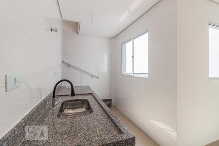 Cozinha de casa de condomínio à venda com 2 quartos, 80m² em Jardim das Maravilhas, Santo André
