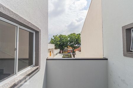 Vista da Sala de casa de condomínio à venda com 2 quartos, 80m² em Jardim das Maravilhas, Santo André