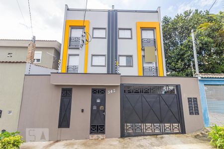 Fachada do Condomínio de casa de condomínio à venda com 2 quartos, 80m² em Jardim das Maravilhas, Santo André