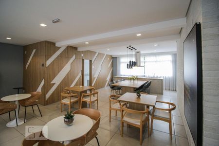 Apartamento à venda com 33m², 2 quartos e sem vaga Apartamento à venda com 33m², 2 quartos e sem vagaSalão de festas