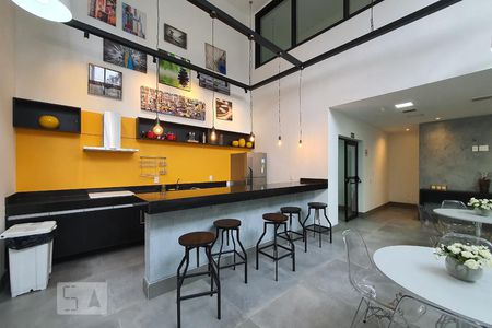 Studio para alugar com 28m², 1 quarto e sem vagaSalão de festas