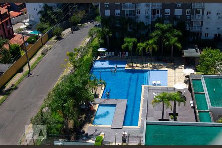 Área comum - Piscina de apartamento à venda com 2 quartos, 56m² em Jardim Sabará, Porto Alegre