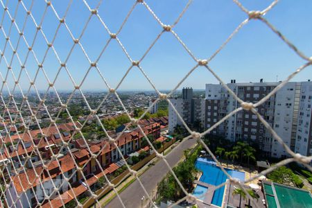 Vista da Sala de apartamento à venda com 2 quartos, 56m² em Jardim Sabará, Porto Alegre