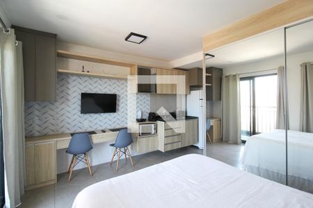 Suíte de kitnet/studio para alugar com 1 quarto, 27m² em Indianópolis, São Paulo