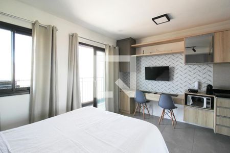 Suíte de kitnet/studio para alugar com 1 quarto, 27m² em Indianópolis, São Paulo