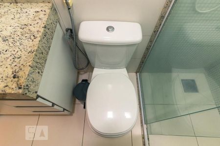 Studio para alugar com 45m², 1 quarto e 1 vagaDetalhe banheiro