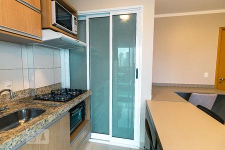 Studio para alugar com 45m², 1 quarto e 1 vagaDetalhe cozinha