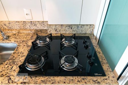 Studio para alugar com 45m², 1 quarto e 1 vagaDetalhe cozinha