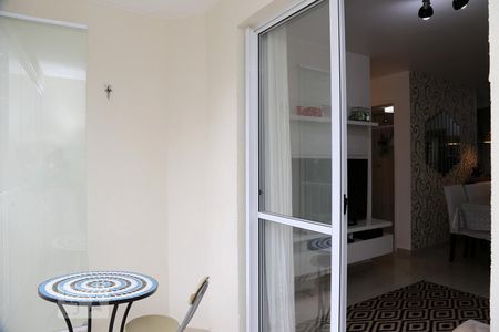 Varanda da Sala de apartamento para alugar com 3 quartos, 70m² em Parque Reboucas, São Paulo