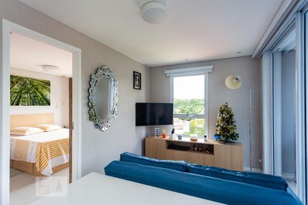 Sala de apartamento à venda com 1 quarto, 37m² em Vila São Francisco, São Paulo