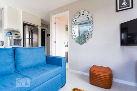 Sala de apartamento à venda com 1 quarto, 37m² em Vila São Francisco, São Paulo