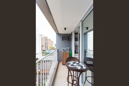 Varanda de apartamento à venda com 1 quarto, 37m² em Vila São Francisco, Osasco