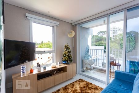 Sala de apartamento à venda com 1 quarto, 37m² em Vila São Francisco, São Paulo