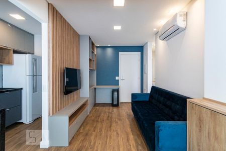 Sala de apartamento para alugar com 1 quarto, 38m² em Liberdade, São Paulo