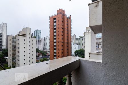 Varanda de apartamento à venda com 1 quarto, 89m² em Indianópolis, São Paulo