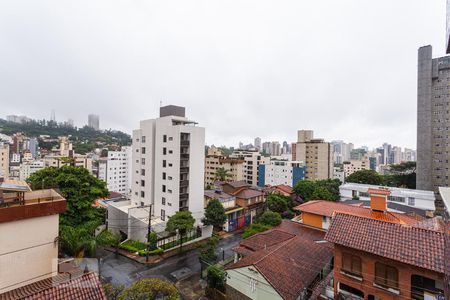 Vista da Sala de apartamento para alugar com 4 quartos, 120m² em Santo Antônio, Belo Horizonte