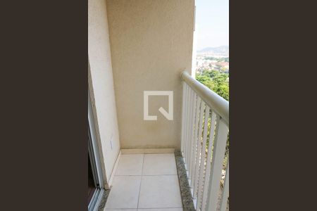 Varanda da Sala de apartamento para alugar com 2 quartos, 59m² em Del Castilho, Rio de Janeiro