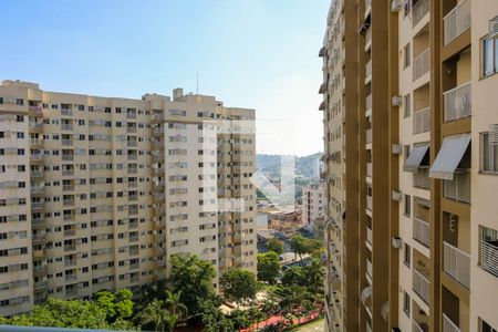 Varanda da Sala de apartamento para alugar com 2 quartos, 59m² em Del Castilho, Rio de Janeiro