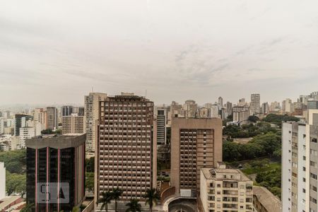 Vista da Sala de apartamento para alugar com 1 quarto, 40m² em Bela Vista, São Paulo