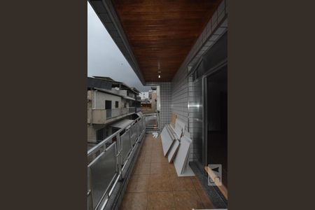 Varanda da Sala de casa de condomínio à venda com 3 quartos, 80m² em Penha, Rio de Janeiro