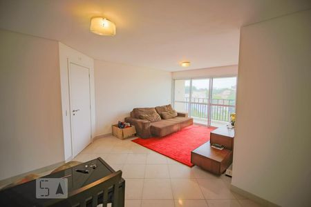 Sala de apartamento à venda com 3 quartos, 95m² em Vila Indiana, São Paulo