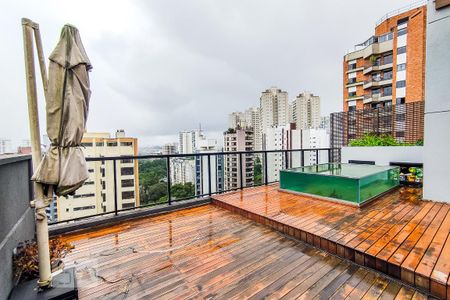 Apartamento para alugar com 140m², 1 quarto e 2 vagas Apartamento para alugar com 140m², 1 quarto e 2 vagasTerraço
